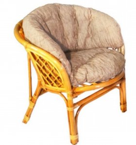 Кресло Багама (Мёд) подушки полные в Верещагино - vereshchagino.ok-mebel.com | фото